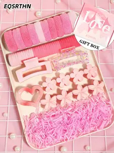 1073 pieces of Sweet Girl's street gadget! A pink hair accessory set that can be used from 8 a.m. to a date, instantly boosting the atmosphere!