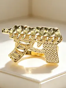 Men Women Hip Hop Geometric Texture Adjustable Ring, Vintage Street Style Copper Alloy Jewelry Gift, Best Valentine Christmas Birthday Anniversary Present, Vintage Rings