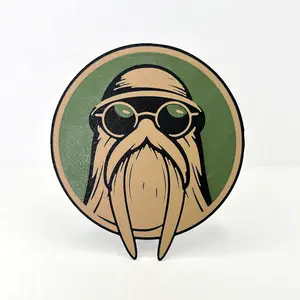 Walrus Target - Designed for the Wanted Walrus Smartee Candy Shooter - Built in kickstand.