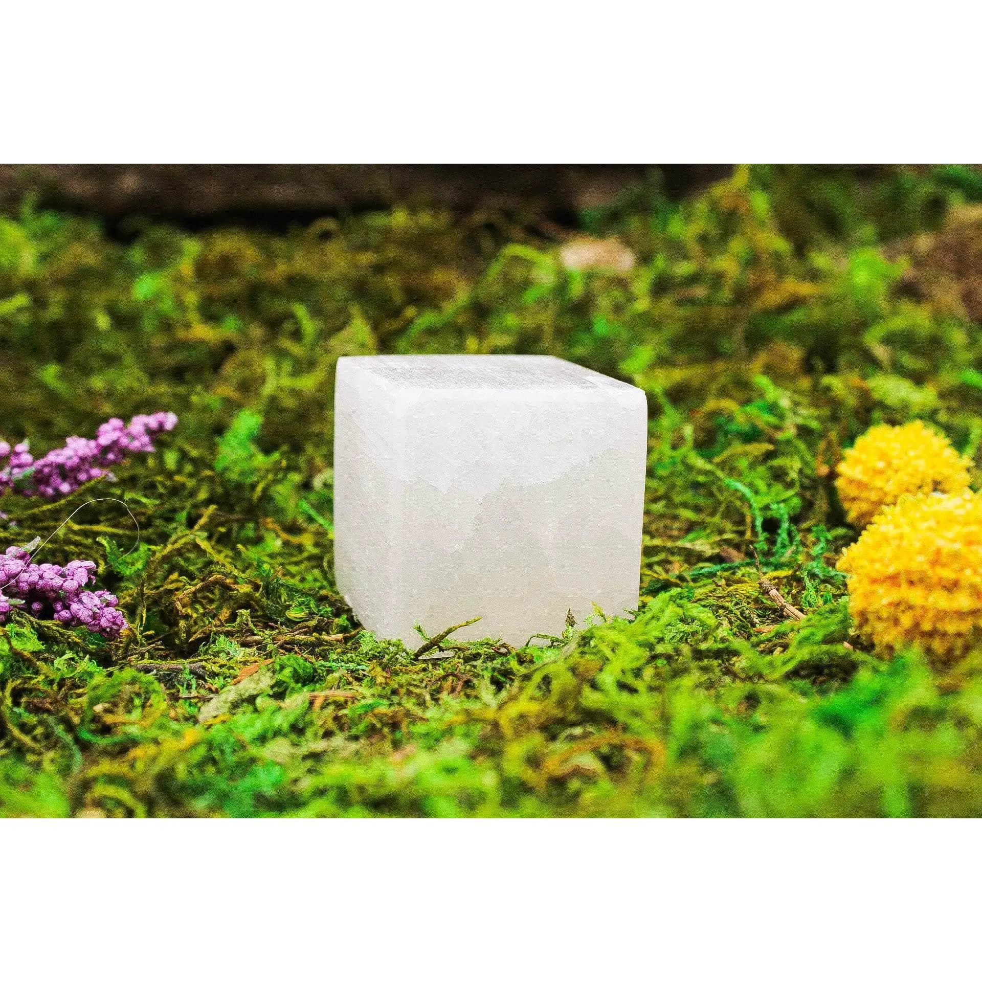 Selenite Small Cubes