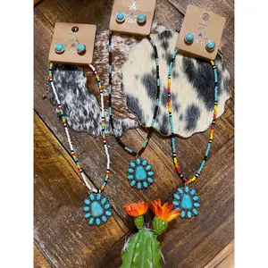 Squash turquoise CHOKER