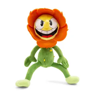 Cuphead Cagney Carnation 9-Inch Plush