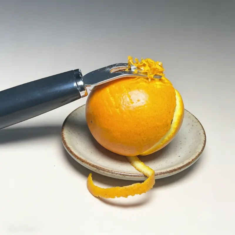 5pcs Essential Bar Accessory 2-in-1 Lemon Peeler Knife