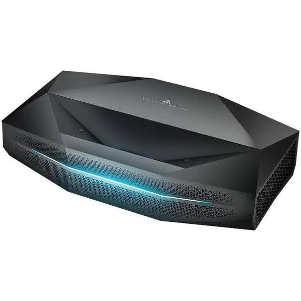 NFGDJ Aetherion Pro 4K Projector, 2600 ISO Lumens Short Throw Projector, Google TV, PixelLock™ Clarity, 6000:1 Native Contrast UST Projector, Anti–RBE, 4K 200" Display, Dolby Vision, Movie Projector