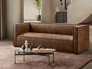CHERS 83.3" Mid Century Modern Sofa – Luxury French Mixed Fabric Couch with Tight Back, Perfect for Living Room, Apartment, Bedroom, Office