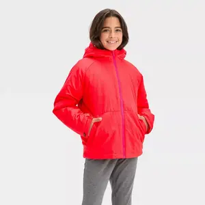 Kids' 3-In-1 Jacket - All in Motion Pink S