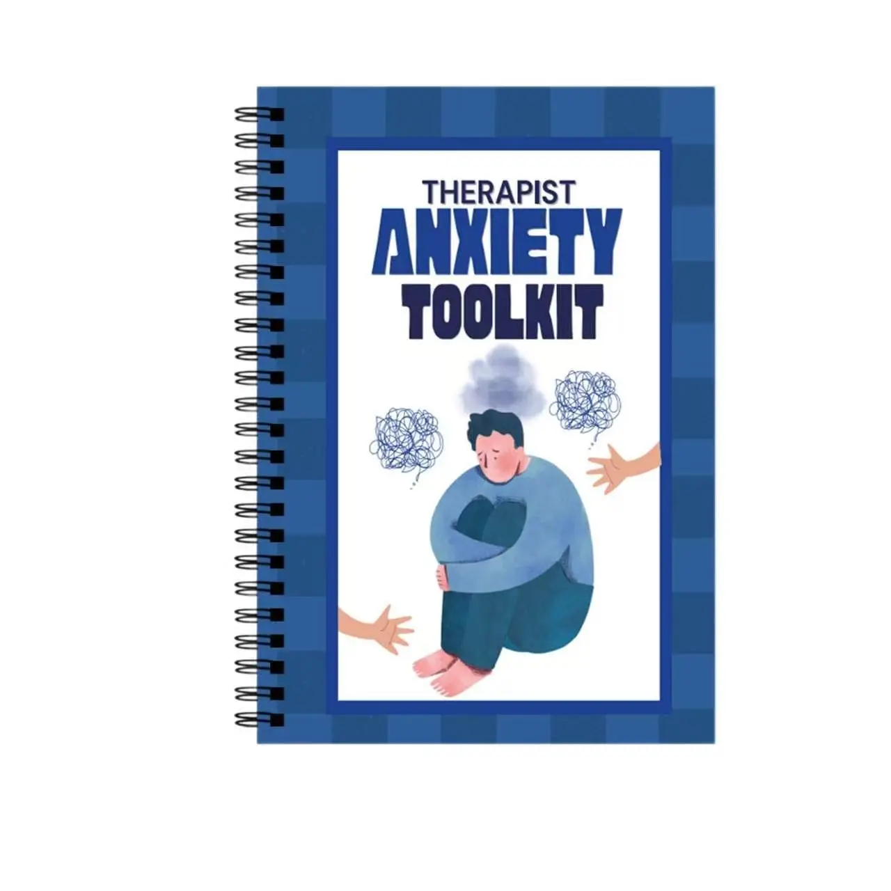 Therapist Anxiety Toolkit, 50+ Pages Mental Health Guide, Cross-Border Bestseller, Comprehensive Psychological Support Tool