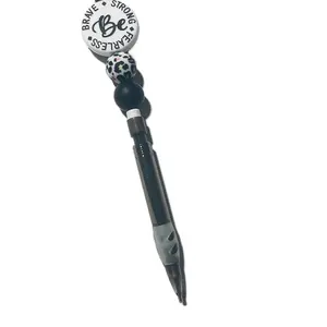 “Be Brave” beaded mechanical pencil