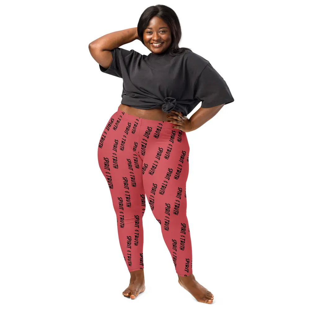 Leggings Pink Print