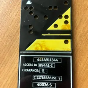 Fallout Inspired Nuclear Keycard