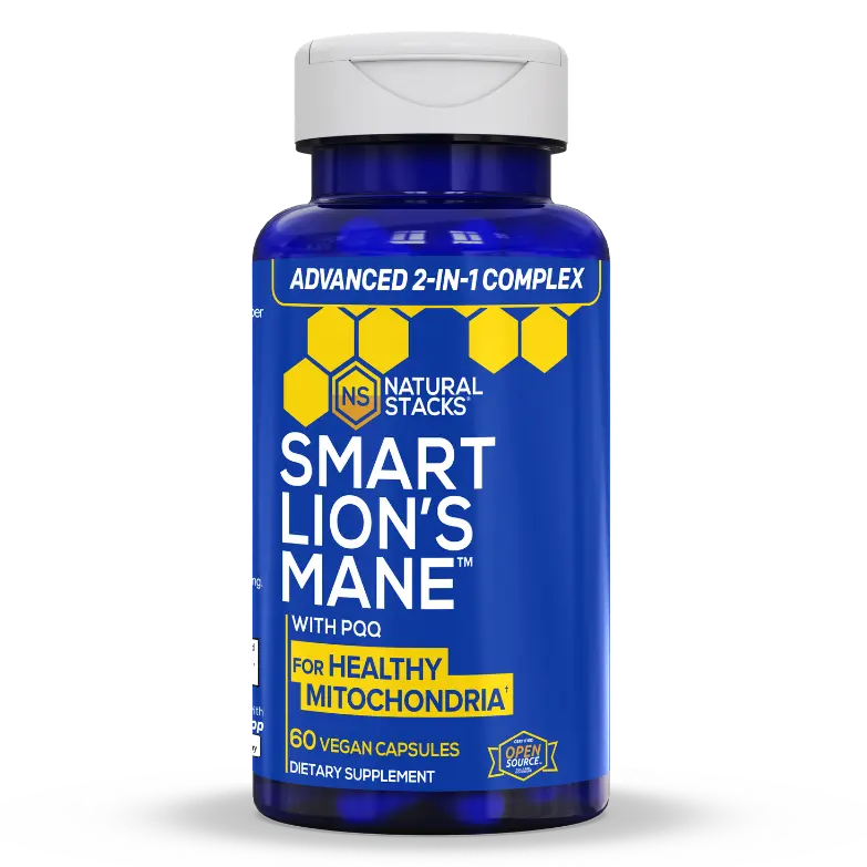 Smart Lion's Mane, 60ct - Supplement to support cognitive function, memory, focus, and mood.*