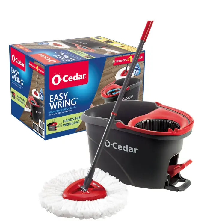 O-Cedar EasyWring Spin Mop & Bucket System