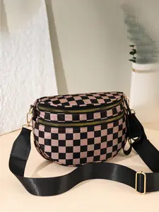 Autumn/winter Single-Shoulder Bag, Fashionable Crossbody Bag, Casual Vintage Style, Perfect for Daily Commuting, Work, and Shopping, Durable and Versatile