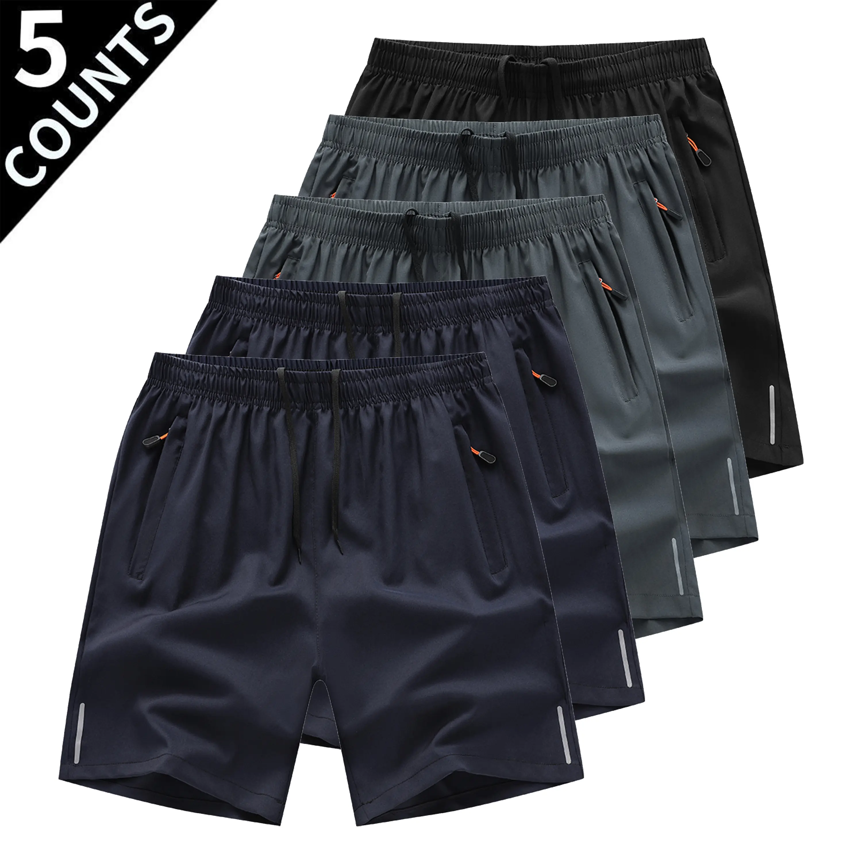 Deep Blue*2+dark gray*2+Black