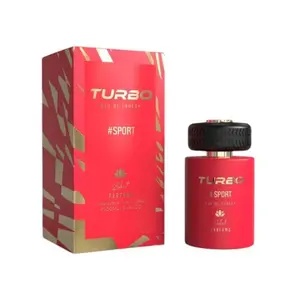 Zakat Parfums | Turbo - #Sport | Eau De Parfum | 100 ml - 3.4 fl oz | Unisex Fragrance | Lemon - White Amber & Patchouli Notes