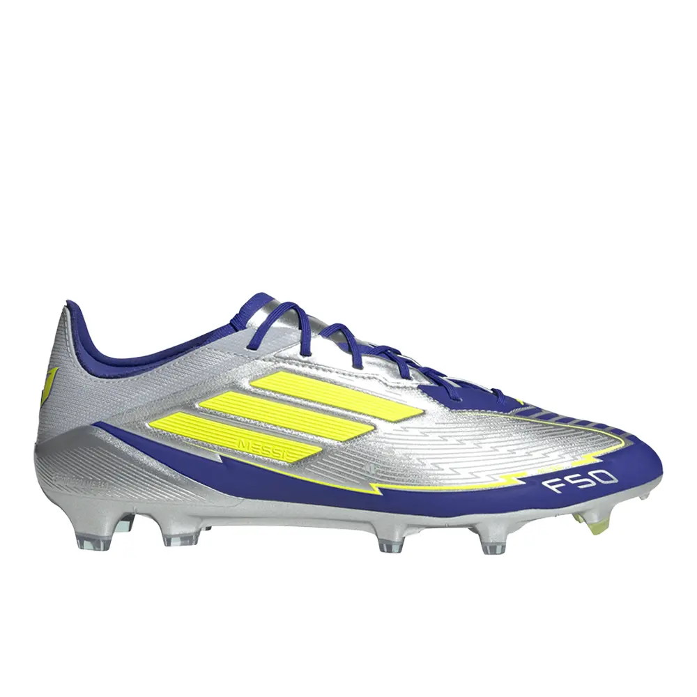 adidas Mens F50 Elite Messi Firm Ground Soccer Cleats  - Silver