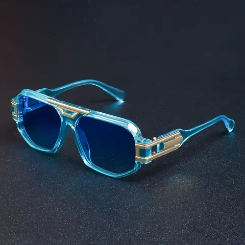 Classic Fashion Vintage Rectangular Glasses, High-Quality Trendy Metal Frame, Simple Versatile Daily Casual Wear Decorative Eyewear, Classic Shades, Stylish Glasses
