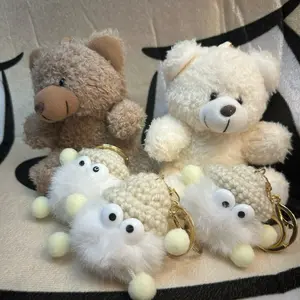 Cute Fluffy Keychain for Women's Handbags - Perfect Accessory with Fluffy Design & Versatile Use - Ideal Gift for Women Who Love Cute Accessories