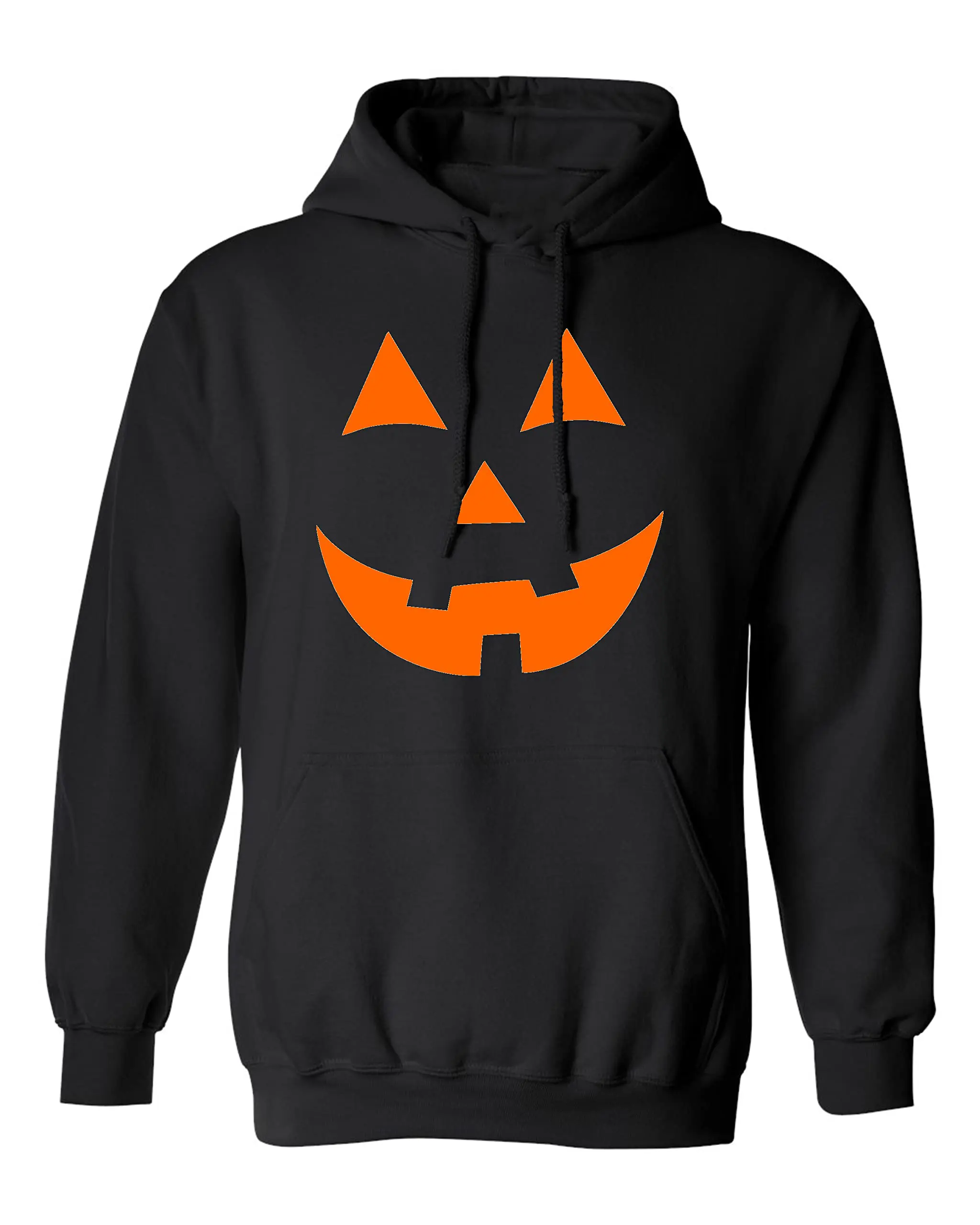 Jack O Lantern Pumpkin Face Halloween Funny Mens Women Sweatshirt Hoodie Breathable Casual
