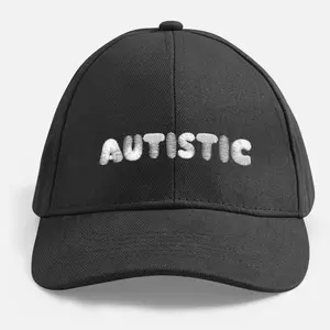 AUTISTIC bubble letter cap