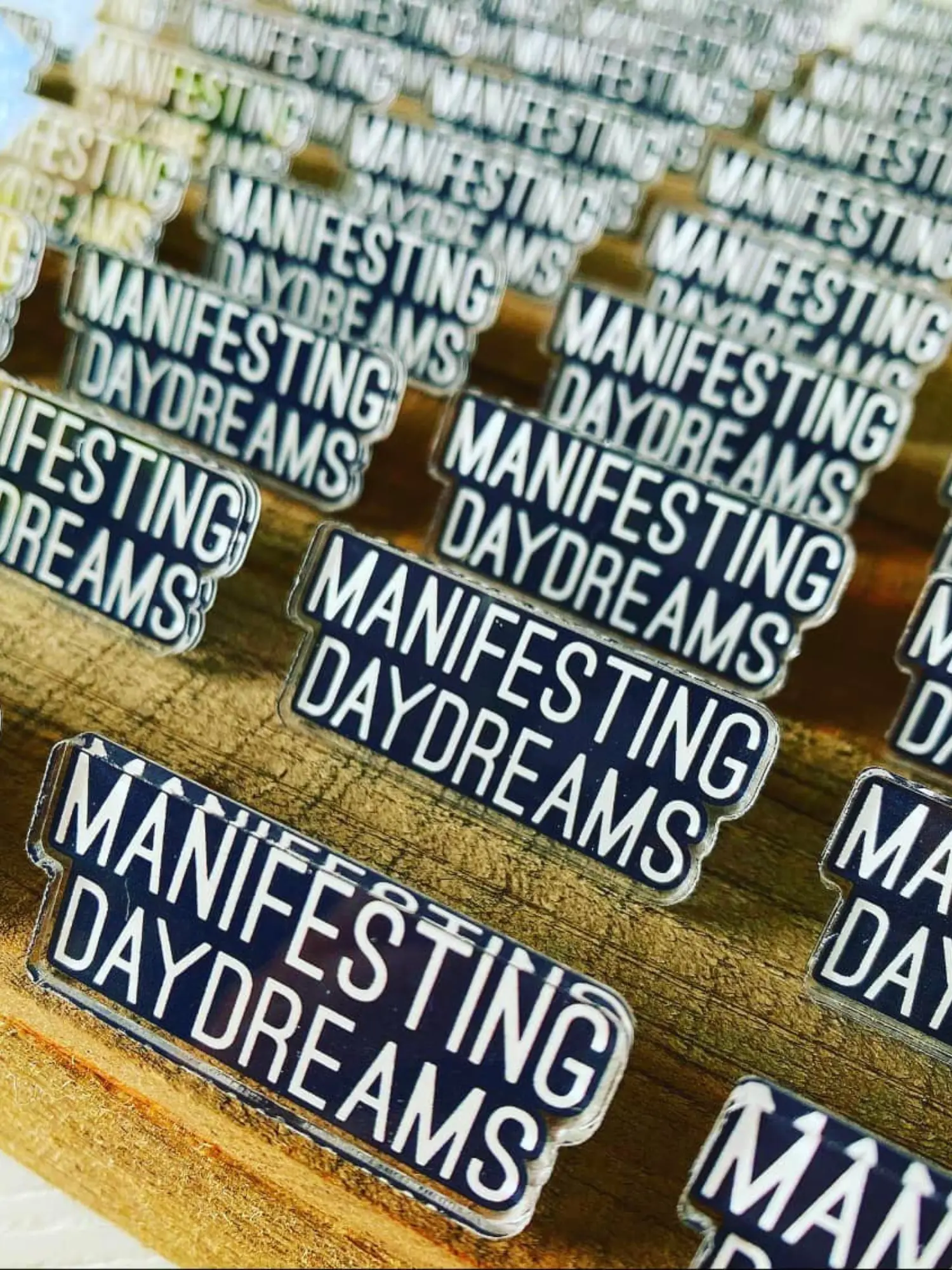 Manifesting Daydreams Acrylic Pin
