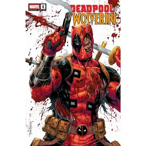 Deadpool / Wolverine #1 Tyler Kirkham MEGACON 2025 Exclusive Premium BATTLE DAMAGED Var (01/01/2025)
