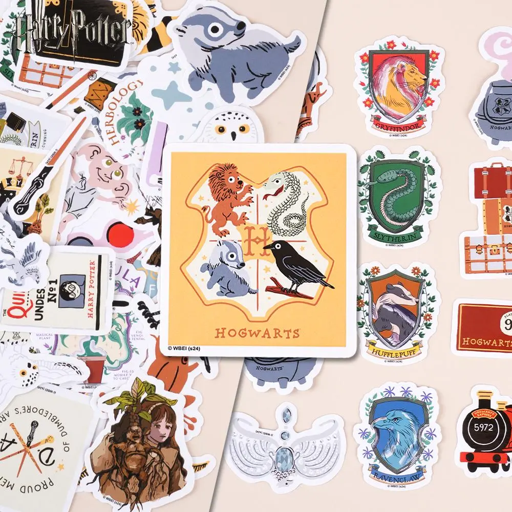 100Pcs Harry Potter Fantastic Beasts and Where to Find Them Stickers Cute Waterproof Stickers, Decoration Sticker, Harry Potter Merch Gift Accessories Sticker For Water Bottle Computer Clothes Decoratations Birthday Party For Family Friends Fans