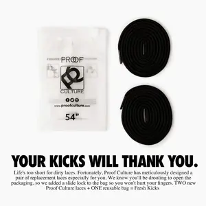 Proof Culture Thin Rope Round Shoelaces compatible with Jordan 11 Low IE