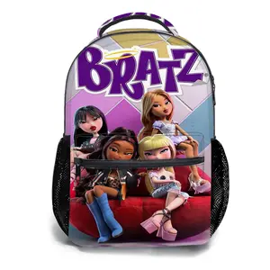 Bratz-Rock-Angelz-Backpacks for Girls, Cute School Backpack for Girls Boys, Aesthetic Bookbag for Teens, Lightweight Classic Backpack for Travel, Work, Picnic A-26