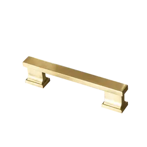 Sleek - 5" Brushed Gold Cabinet Pull