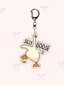 Funny Acrylic Keychain, Cartoon Muscle Duck Charm, Animal Themed Bag Decoration, Party Gift, Phone Decor, Friend Family Doctor Nurse Present