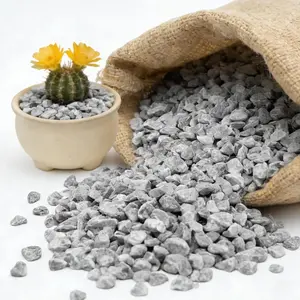 1/8 Inch Aquarium Gravel, Small Pebbles for Fish Tank & Indoor Plants, Natural Mini River Rocks for Succulent Soil Mix, Drainage, Terrarium & Vase Filler - Gray, 3 lb
