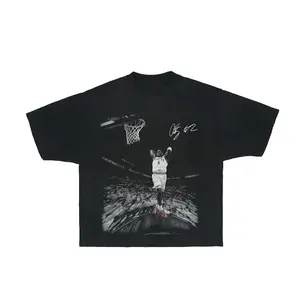 ANTHONY EDWARDS SKY HIGH TIMBERWOLVES GRAPHIC T SHIRT