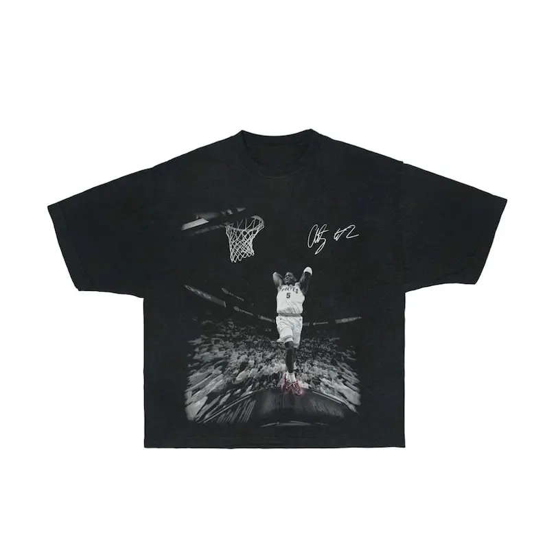 ANTHONY EDWARDS SKY HIGH TIMBERWOLVES GRAPHIC T SHIRT