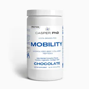 MOBILITY Chocolate Collagen Protein | Soft Skin | Stronger Bones | Faster Recovery | Healthy Joints | Premium Chocolate | Zero-Guilt