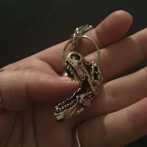 [Stylish Dinosaur Keychain] Stylish 1/20pcs Dinosaur Skull Keychain | Alloy Key Ring Lightweight Robust Collectible with Detailed Design, Perfect for Backpacks & Accessories, Dinosaur Decor
