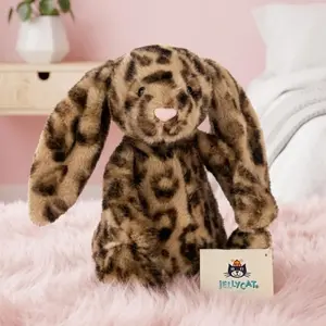 Jellycat Cobblehop Leopard Bunny Plush Exclusive NWT Toy Doll Soft Stuffed Gifts With Dust Bag