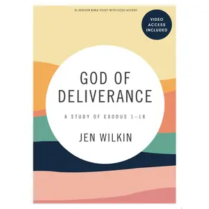 USED Book - God of Deliverance - Bible Study Book with Video Access: A Study of Exodus 1-18 by Wilkin, Jen (Paperback) - english