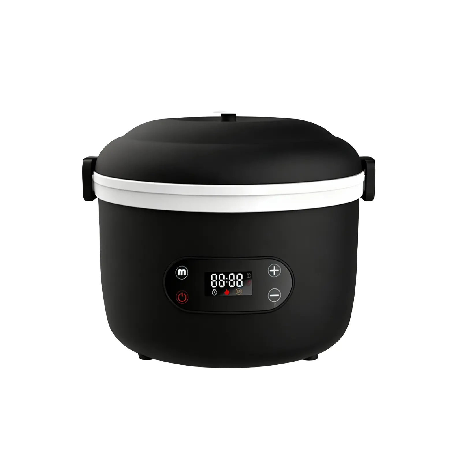 1.1L Wireless Heated Thermal Box, Cordless Self-Heating Food Container with 5-Side Fast Heating, Portable Electric Lunch Box with Phone Charging, Insulated Bag, Spoon & Fork for Office Workers