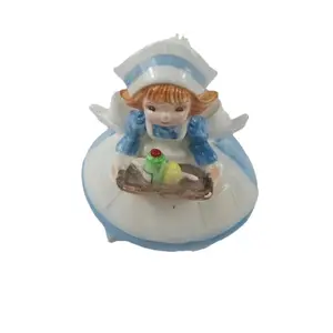 Lefton Porcelain Nurse Figurine 4704 Vintage