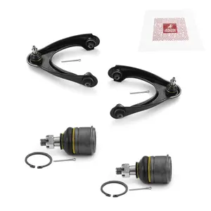 4 PC Front Upper Control Arm and Front Lower Ball Joint Kit  97743MT