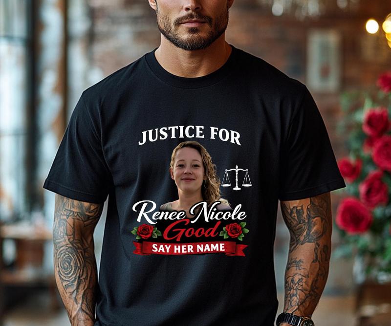RIP Renee Nicole Good Shirt | Justice Memorial T-Shirt, Minneapolis January 7 Protest Tee, Remembrance Graphic Shirt, Human Rights Awareness Unisex Apparel