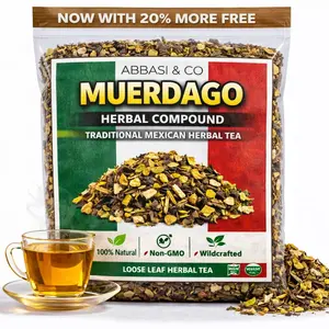 Organic Mistletoe Dried Herbal Tea 4oz Muerdago Hierba Te/infusion, Muérdago, Mistletoe herb, injerto De Mezquite No Additives, No Preservatives, No GMO IMPORTED FROM MEXICO