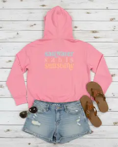 Saltwater, Seashells & Sunshine Distressed Hoodie