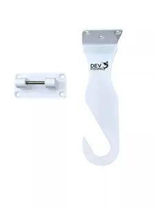 Dev Fishing FPH1 Single Bent Butt Wall Mount Rod Pole Holder Stand Display