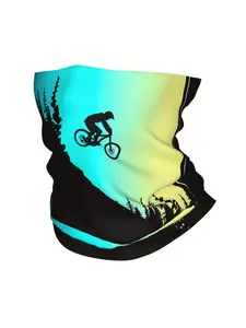 MTB Bicycle Rider Colors Thin Bandana Neck Wrap Scarf Headband Neck Cover