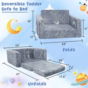 Teler sofa, folding bed, size medium