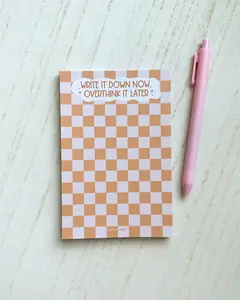 Overthink It Later Notepad 4x6"