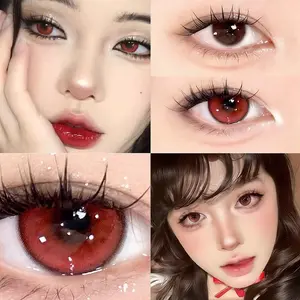 Starlight Burning Contact Lenses, Daily Disposable, Clear Bright, High Moisture, 14.5mm, Perfect for Halloween Costume