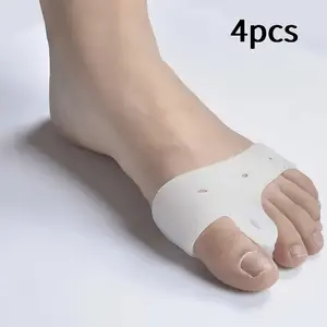 4 Pieces Foot Corrector, Snug fit design to relieve bunion pain, ideal for daily foot care, unisex for all-day use